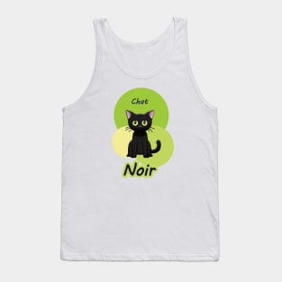 Colorful Chat Noir Tank Top